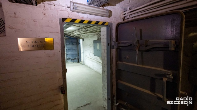 Fot. Robert Stachnik [Radio Szczecin] Pod Zachodniopomorskim Urzędem Wojewódzkim powstanie schron [WIDEO, ZDJĘCIA]