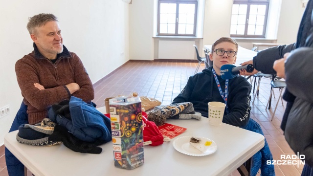 Fot. Robert Stachnik [Radio Szczecin] Zamek Książąt Pomorskich sercem finału WOŚP [WIDEO, ZDJĘCIA]