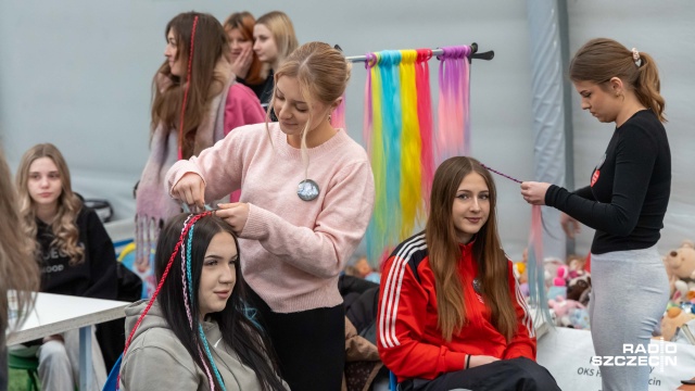 Fot. Robert Stachnik [Radio Szczecin] Stołczyn też gra dla WOŚP. Kwesta, warsztaty i "normalny kręcioł" [ZDJĘCIA]