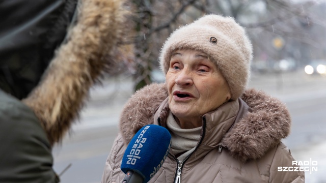 Fot. Robert Stachnik [Radio Szczecin] Ślizgawica na ulicach i chodnikach miasta [WIDEO, ZDJĘCIA]