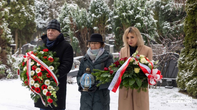 Fot. Robert Stachnik [Radio Szczecin] Dzień Pamięci o ofiarach Holocaustu w Szczecinie [ZDJĘCIA]