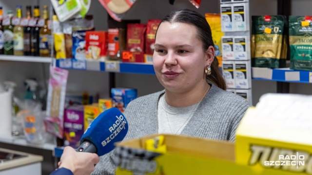 Fot. Robert Stachnik [Radio Szczecin] Lód wszędzie, a soli w sklepach zaczyna brakować [ZDJĘCIA]