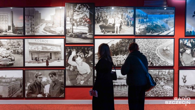 Fot. Robert Stachnik [Radio Szczecin] Wystawa Stetinum-Stettin-Szczecin. "To było piękne miasto i nadal jest pięknym miastem..." [WIDEO, ZDJĘCIA]