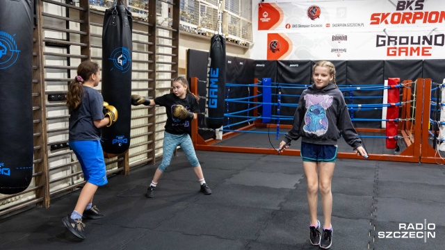 Fot. Robert Stachnik [Radio Szczecin] Pięściarze Skorpiona szykują się do startów w nowym sezonie [WIDEO, ZDJĘCIA]