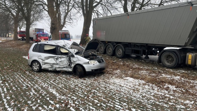 Fot. Komenda Powiatowa Policji w Świdwinie Trudne warunki na drogach regionu. Wiele wypadków i kolizji [ZDJĘCIA]