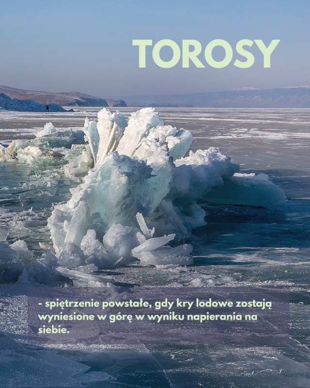 Mat. Towarzystwo Krajoznawcze Krajobraz Śryż, okiść, sastrugi i morszkulce - sroga zima przywraca zapomniane polskie słowa