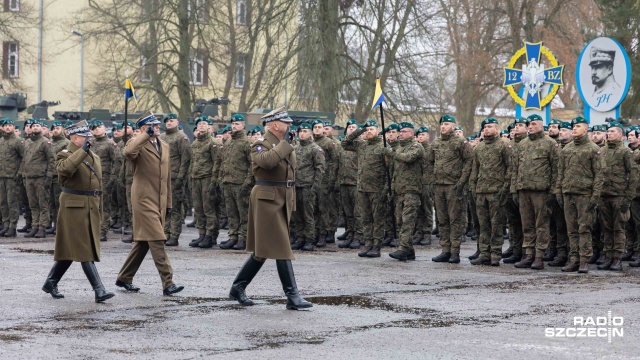 Fot. Robert Stachnik [Radio Szczecin] 12. Brygada Zmechanizowana ma nowego dowódcę [WIDEO, ZDJĘCIA]