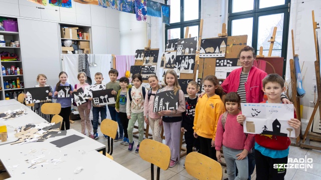 Fot. Robert Stachnik [Radio Szczecin] Ferie z ukulele i nauką fotografii. Trwają warsztaty dla najmłodszych [WIDEO, ZDJĘCIA]