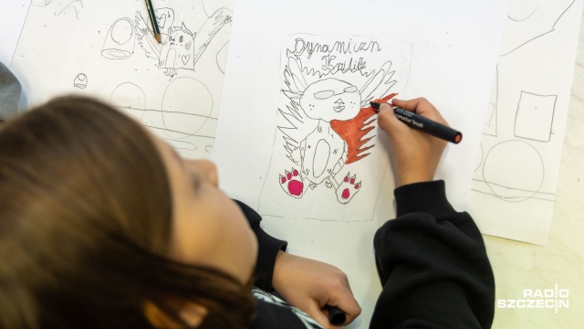 Fot. Robert Stachnik [Radio Szczecin] Ferie z ukulele i nauką fotografii. Trwają warsztaty dla najmłodszych [WIDEO, ZDJĘCIA]