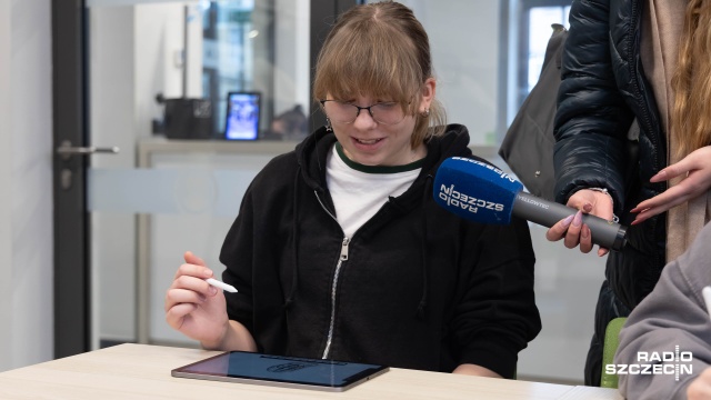 Fot. Robert Stachnik [Radio Szczecin] Warsztaty animacji cyfrowej w MBP na Matki Teresy z Kalkuty [WIDEO, ZDJĘCIA]