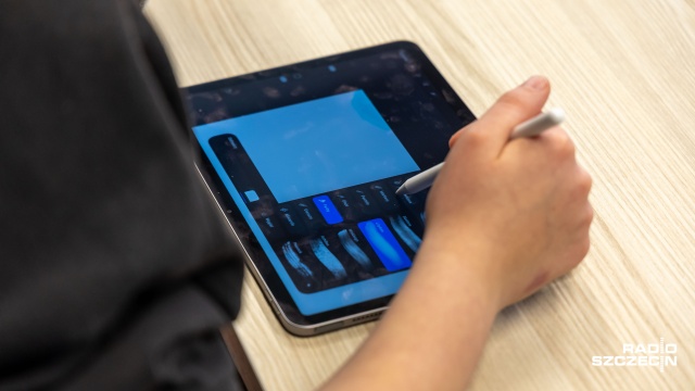 Fot. Robert Stachnik [Radio Szczecin] Warsztaty animacji cyfrowej w MBP na Matki Teresy z Kalkuty [WIDEO, ZDJĘCIA]