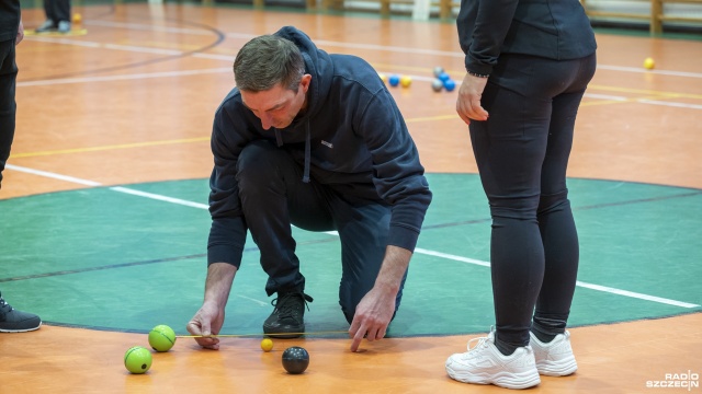 Fot. Kamila Kozioł [Radio Szczecin] "Bule do wiosny." Rozgrywka w hali OSiR-u [WIDEO, ZDJĘCIA]