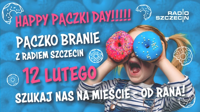 Fot. Robert Stachnik [Radio Szczecin] Pączki od Radia Szczecin trafiły do rozśpiewanych Szczecinian [WIDEO, ZDJĘCIA]