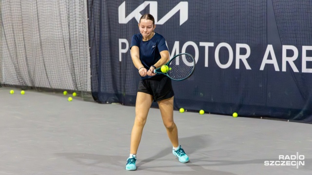 Zuzanna Strauss. Fot. Robert Stachnik [Radio Szczecin] SKT Szczecin współpracuje z Akademią Rafaela Nadala [ZDJĘCIA]