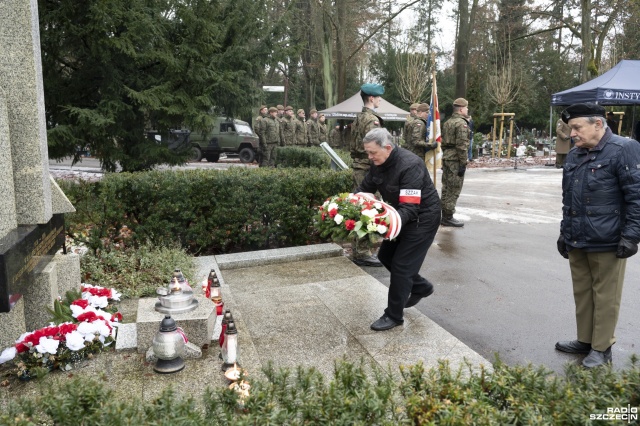 Fot. Kamila Kozioł [Radio Szczecin] Szczecin uczcił pamięć Żołnierzy AK [ZDJĘCIA, WIDEO]