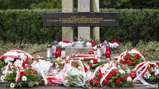 Fot. Kamila Kozioł [Radio Szczecin] Szczecin uczcił pamięć Żołnierzy AK [ZDJĘCIA, WIDEO]