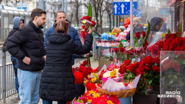 Fot. Robert Stachnik [Radio Szczecin] Idealny plan na święto zakochanych: kwiaty, kolacja, błyskotki [ZDJĘCIA]
