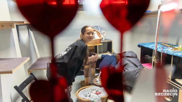 Fot. Robert Stachnik [Radio Szczecin] "Każdy zasługuje na miłość" - walentynki w schronisku dla zwierząt [WIDEO, ZDJĘCIA]