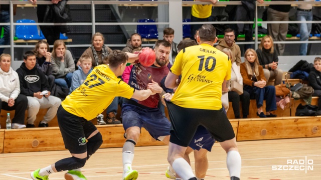 Fot. Robert Stachnik [Radio Szczecin] Piłkarze ręczni Sandry SPA Pogoni wygrali w Szczecinie w LC [ZDJĘCIA]