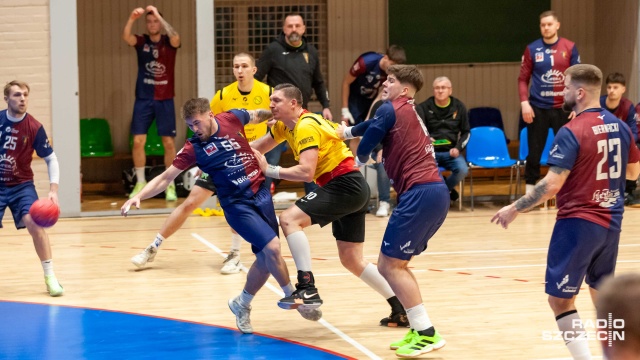 Fot. Robert Stachnik [Radio Szczecin] Piłkarze ręczni Sandry SPA Pogoni wygrali w Szczecinie w LC [ZDJĘCIA]