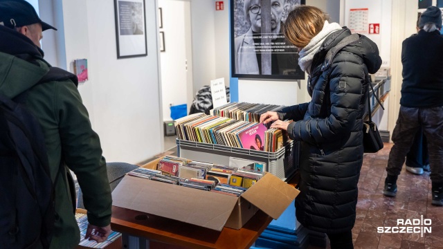 Fot. Robert Stachnik [Radio Szczecin] Szczecińska Giełda Płytowa [WIDEO, ZDJĘCIA]