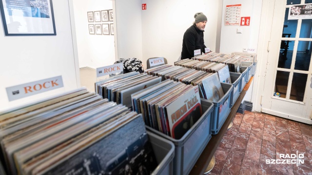Fot. Robert Stachnik [Radio Szczecin] Szczecińska Giełda Płytowa [WIDEO, ZDJĘCIA]