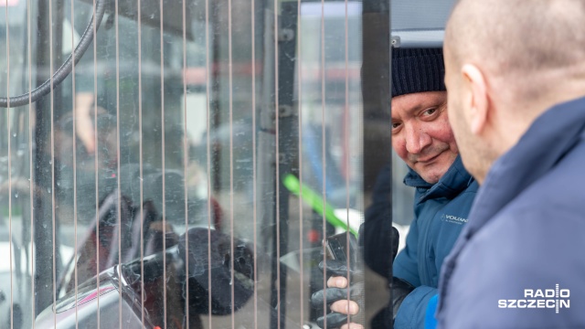 Fot. Robert Stachnik [Radio Szczecin] Coraz trudniej o pracę w spółkach autobusowych; kierowcy autobusów w komplecie [WIDEO, ZDJĘCIA]