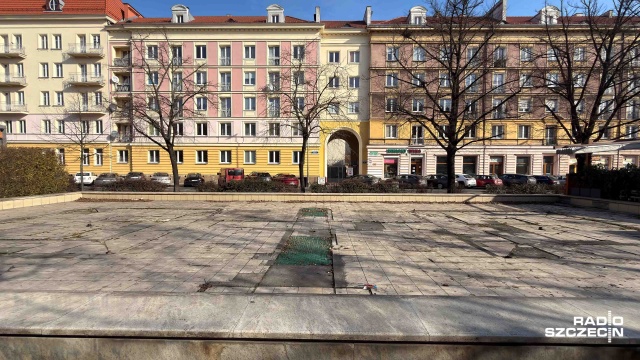 Fot. Robert Stachnik [Radio Szczecin] Aleja Fontann przejdzie wyczekiwany latami remont [WIDEO, ZDJĘCIA]