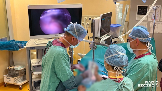 Fot. Robert Stachnik [Radio Szczecin] Pionierska operacja u 5-latka w Szczecinie [WIDEO, ZDJĘCIA]