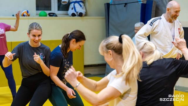 Fot. Robert Stachnik [Radio Szczecin] Kobiety uczą się samoobrony w szczecińskim klubie [WIDEO, ZDJĘCIA]