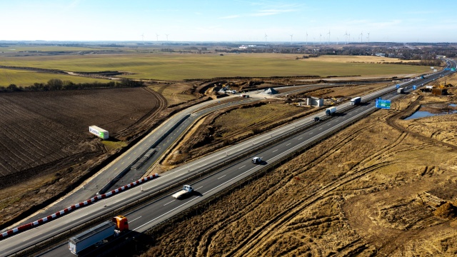 Fot. Wojciech Ochrymiuk [Radio Szczecin] Zmiany w organizacji ruchu na autostradzie A6 [WIDEO, ZDJĘCIA]