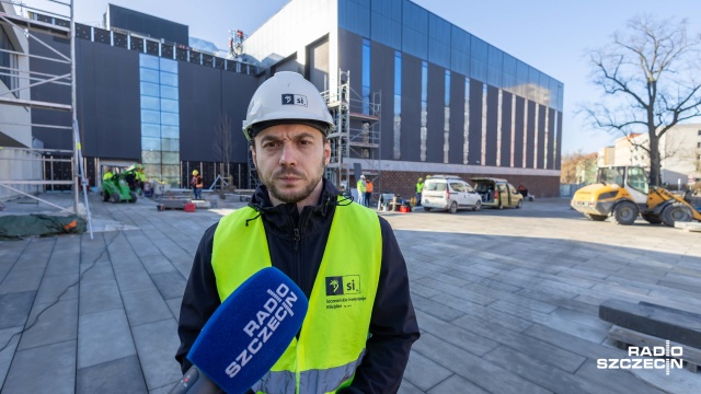 Fot. Robert Stachnik [Radio Szczecin] Nowy SDS prawie gotowy. "Mamy tutaj XXI wiek" [WIDEO, ZDJĘCIA]