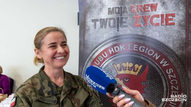 Fot. Robert Stachnik [Radio Szczecin] Piknik łączący zdrowie i patriotyzm [WIDEO, ZDJĘCIA]