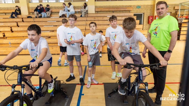 Fot. Robert Stachnik [Radio Szczecin] Monika Pyrek z alternatywną lekcją WF-u [WIDEO, ZDJĘCIA]