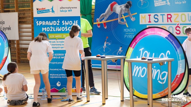 Fot. Robert Stachnik [Radio Szczecin] Monika Pyrek z alternatywną lekcją WF-u [WIDEO, ZDJĘCIA]