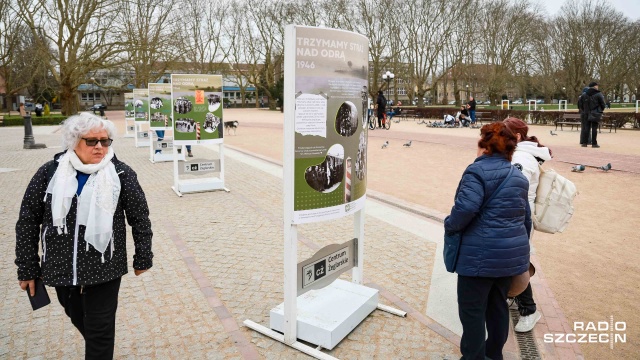 Fot. Robert Stachnik [Radio Szczecin] Otwarcie wystawy w 80. rocznicę Zlotu "Trzymamy Straż nad Odrą" [ZDJĘCIA]