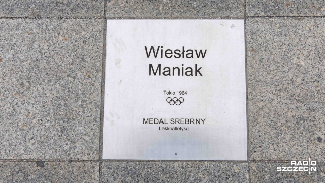 Aleja Gwiazd Szczecińskiego Sportu. Fot. Robert Stachnik [Radio Szczecin] Aleja Gwiazd Szczecińskiego Sportu praktycznie gotowa [WIDEO, ZDJĘCIA]