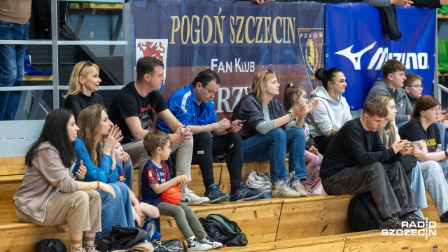 Fot. Robert Stachnik [Radio Szczecin] Piłkarze ręczni Sandry SPA Pogoni wygrali z Padwą w LC [ZDJĘCIA]