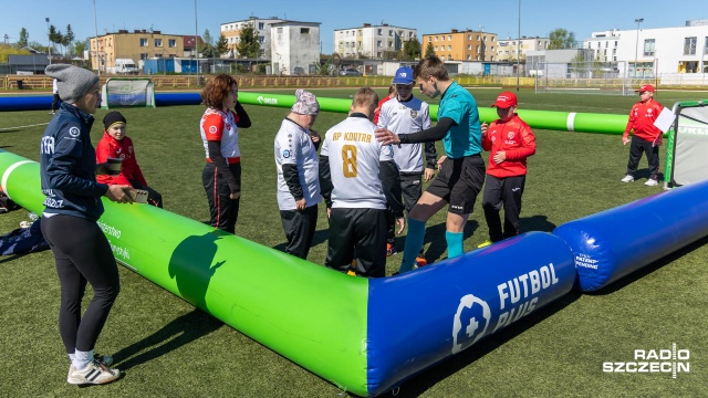Fot. Robert Stachnik [Radio Szczecin] Turniej Futbol Plus w Przecławiu. "Nie liczymy bramek, integrujemy się" [WIDEO, ZDJĘCIA]