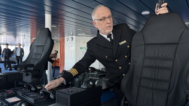 Fot. Julia Nowicka [Radio Szczecin] Rejs promem Jantar Unity. Relacja reporterki Radia Szczecin [ZDJĘCIA]