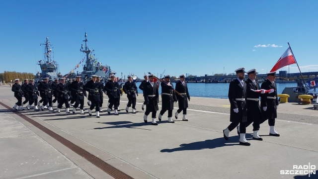Fot. Joanna Maraszek [Radio Szczecin] "Data, która na trwałe zapisała się w historii polskiej Marynarki Wojennej" [ZDJĘCIA]