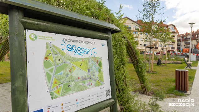 Fot. Robert Stachnik [Radio Szczecin] Ekopark został zdewastowany przez wandali [WIDEO, ZDJĘCIA]