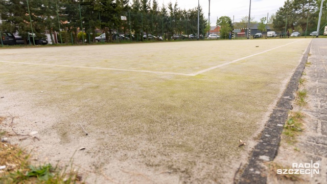 Fot. Robert Stachnik [Radio Szczecin] Park na ulicy Modrej w Szczecinie zyska nowe oblicze [ZDJĘCIA]