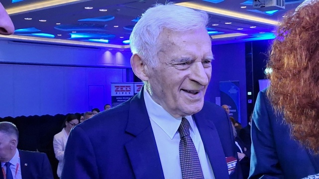 Fot. Joanna Maraszek [Radio Szczecin] Profesor Jerzy Buzek o roli Bałtyku i polskiego offshore