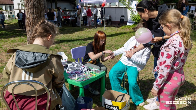 Fot. Robert Stachnik [Radio Szczecin] Piknik integracyjny w PSP "Na Głębokiem" [WIDEO, ZDJĘCIA]