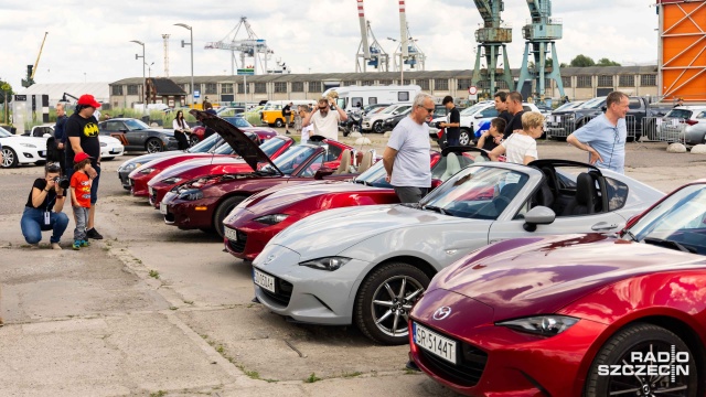 Fot. Robert Stachnik [Radio Szczecin] Kończy się zjazd Mazd MX-5 "Miata" [WIDEO, ZDJĘCIA]