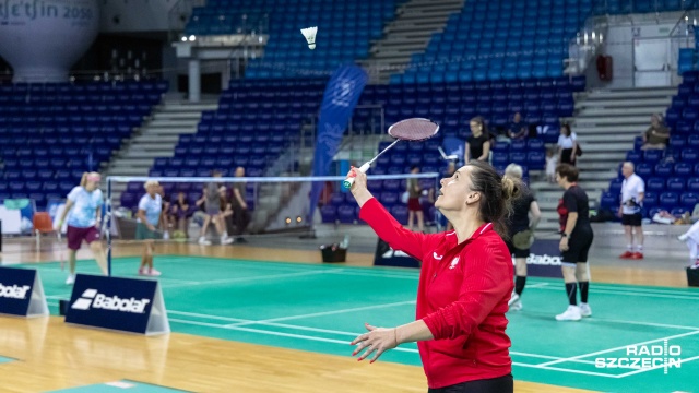 Fot. Robert Stachnik [Radio Szczecin] Badmintonowe szaleństwo w Szczecinie [WIDEO, ZDJĘCIA]