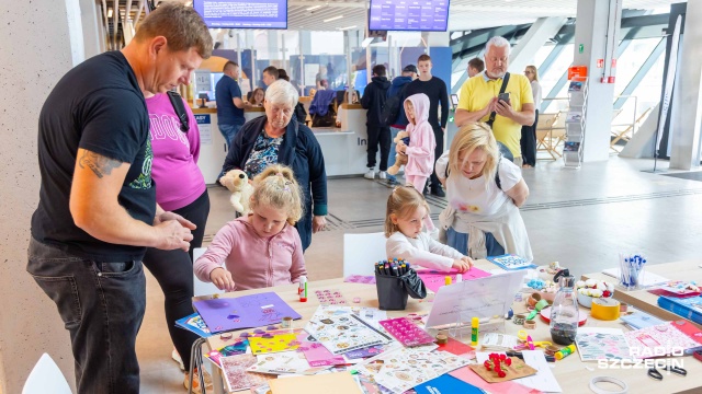 Fot. Robert Stachnik [Radio Szczecin] Eksperymenty, gry i jaja rekinów [WIDEO, ZDJĘCIA]