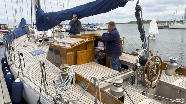 Fot. Maciej Papke [Radio Szczecin] Dar Szczecina obrał kurs na start regat The Tall Ships Races [WIDEO, ZDJĘCIA]