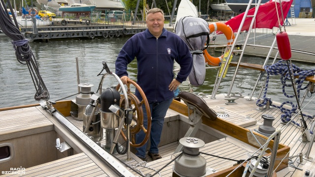 Fot. Maciej Papke [Radio Szczecin] Dar Szczecina obrał kurs na start regat The Tall Ships Races [WIDEO, ZDJĘCIA]